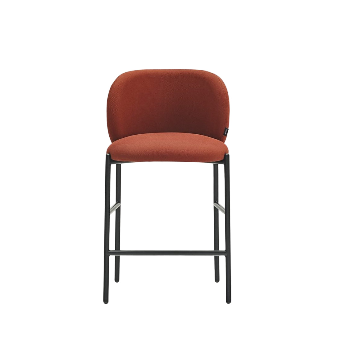MOGI Bar Stool Red with Black Base