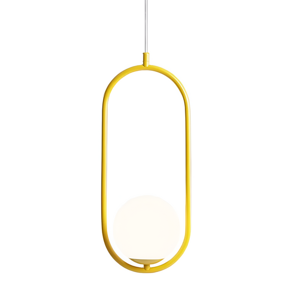 Hanging lamp Riva mustard