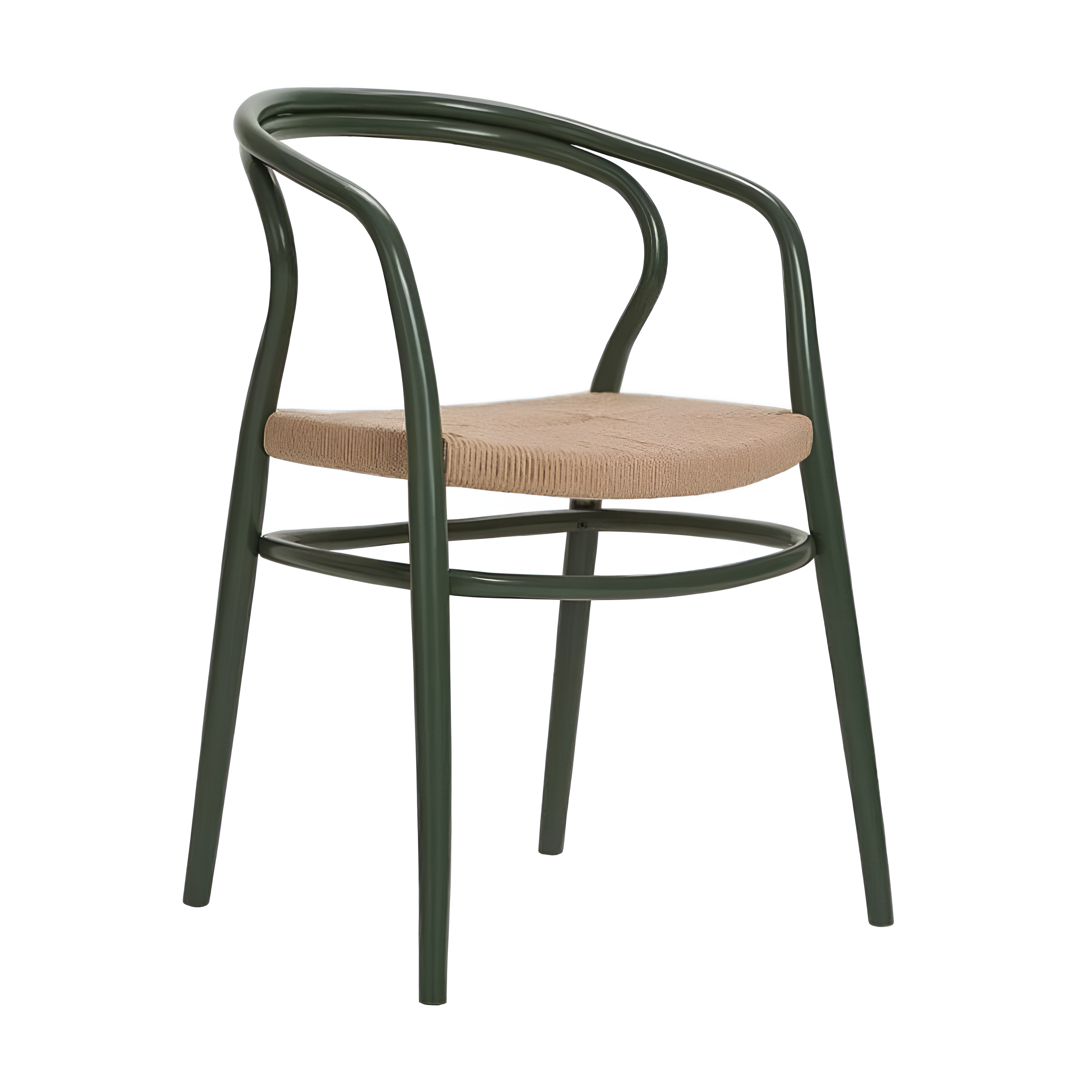 Nodo Corda B-1404 armchair beech wood with a braided seat [Julia]