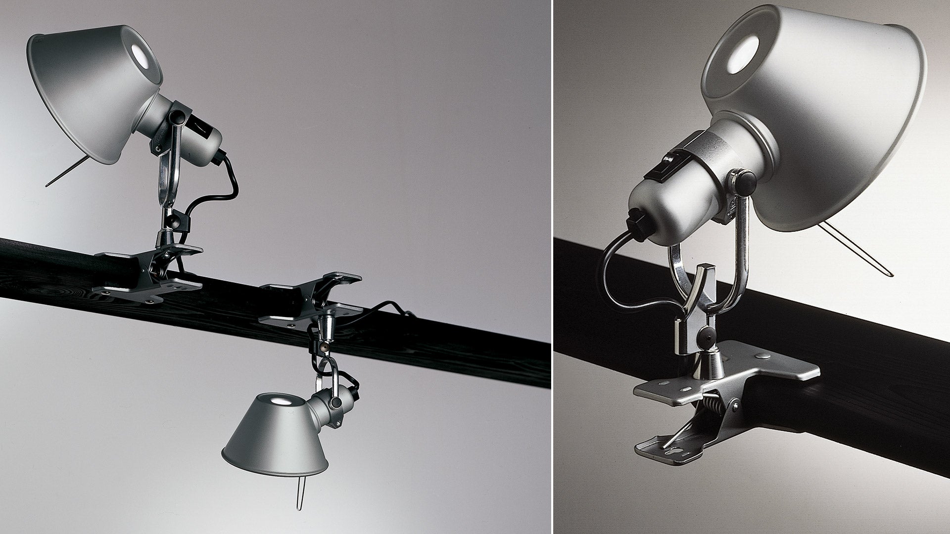 LED-Klemmlampe TOLOMEO PINZA MICRO Aluminium
