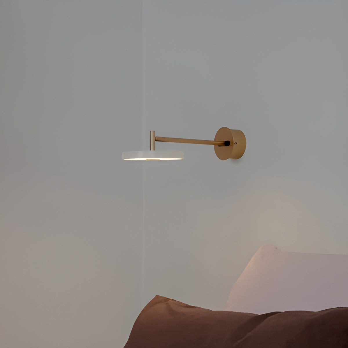 Wandlampensternung Perlenwand