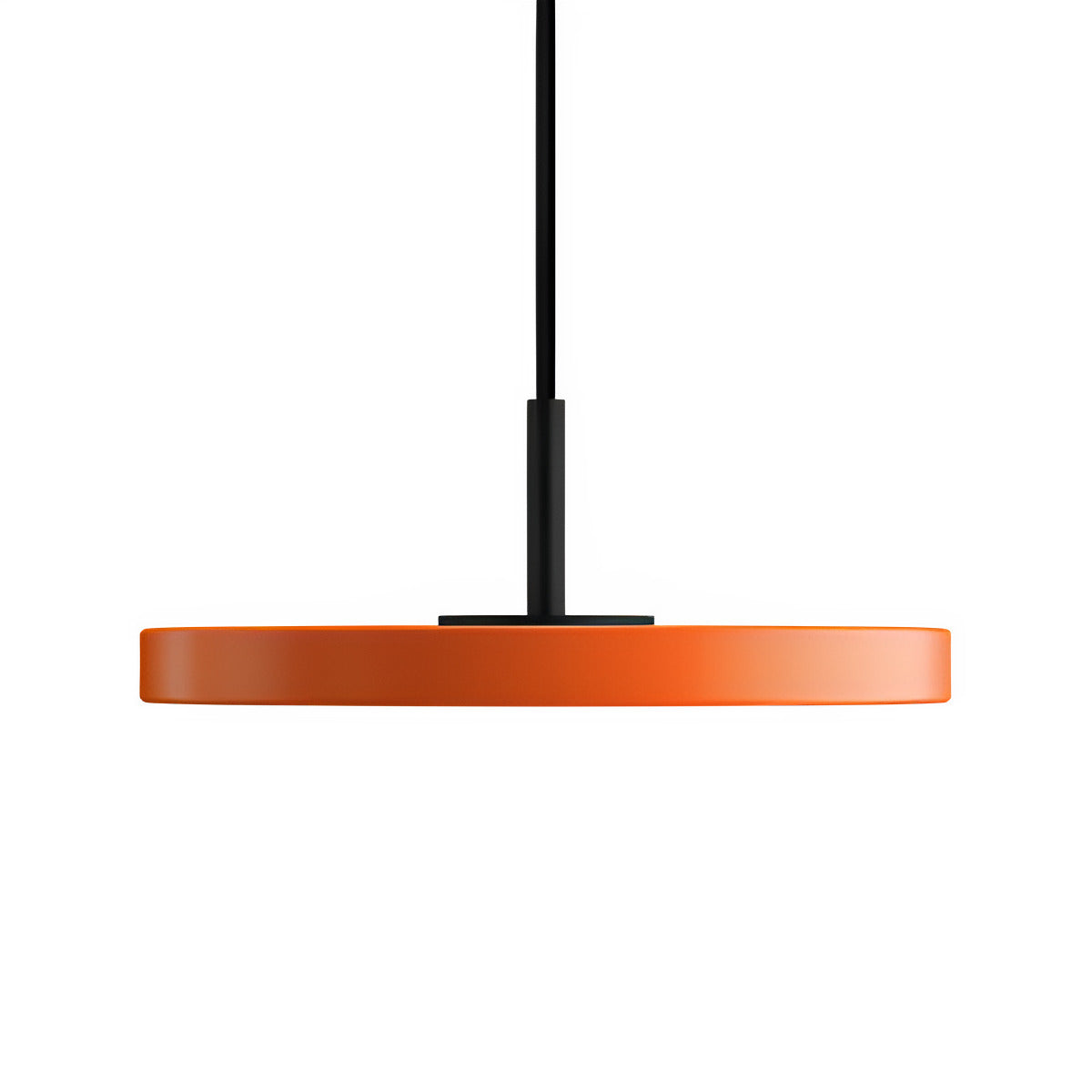 Pendelleuchte ASTERIA MICRO orange mit schwarzem Einsatz
