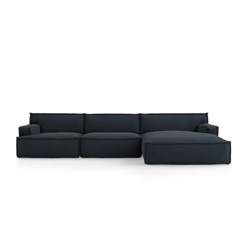 Right-facing modular sofa for 4 people DRIFTER upholstered