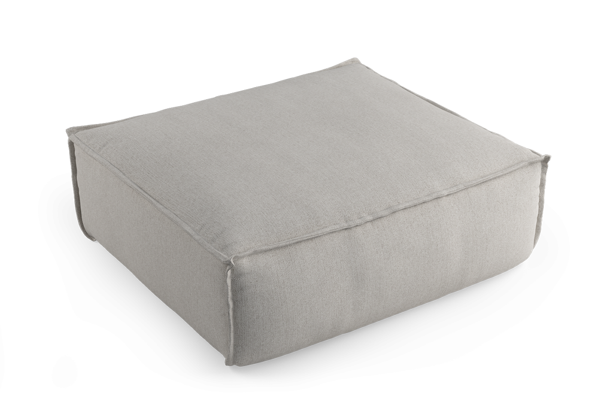 Upholstered 2-Seater Pouf DRIFTER