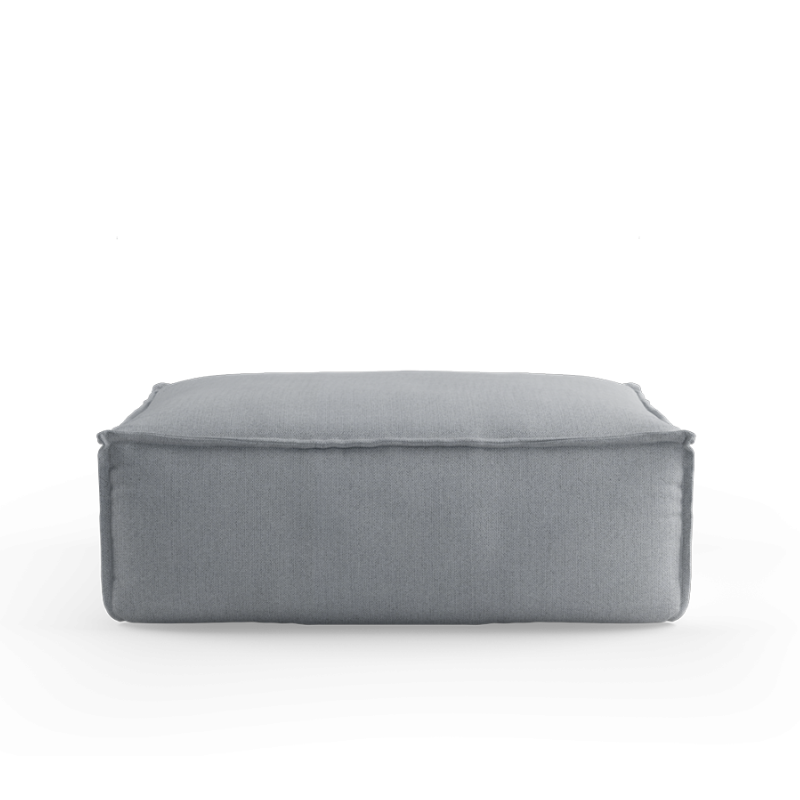 Upholstered 2-Seater Pouf DRIFTER