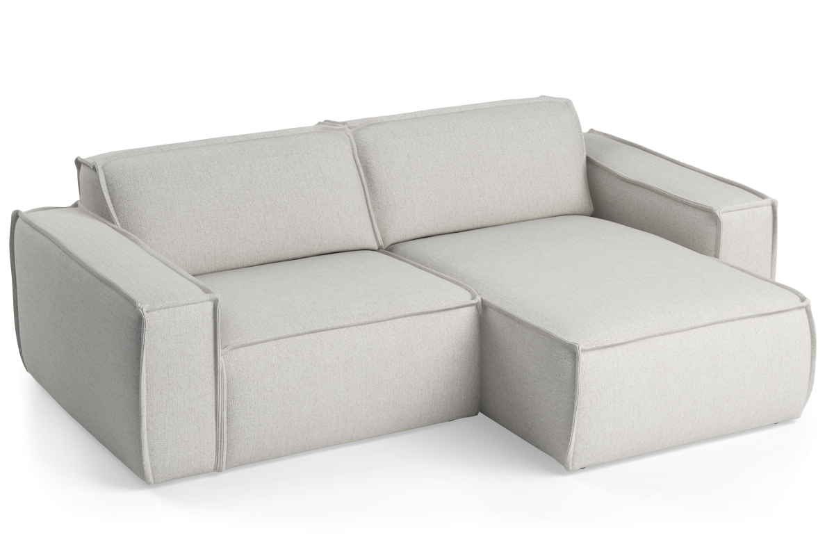 Modularer 2-Sitzer Ecksofa rechts LUMO gepolstert
