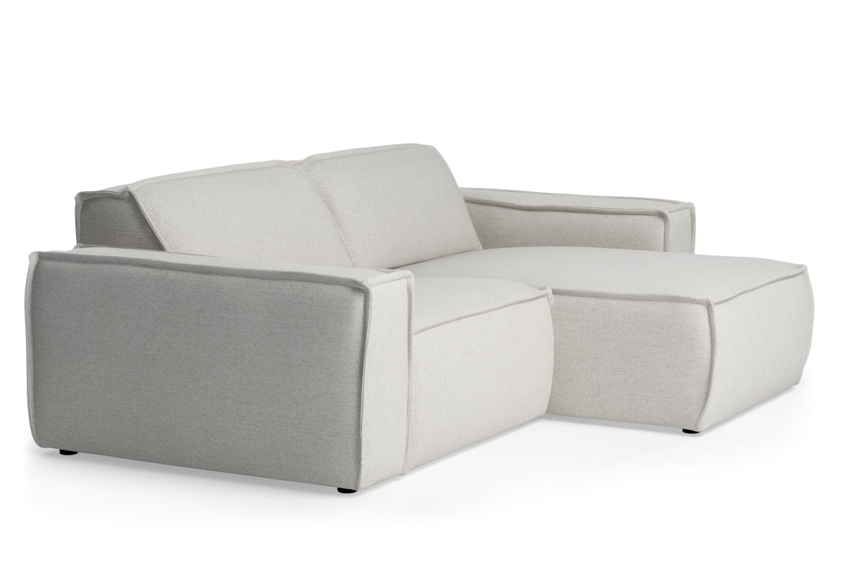 Modularer 2-Sitzer Ecksofa rechts LUMO gepolstert