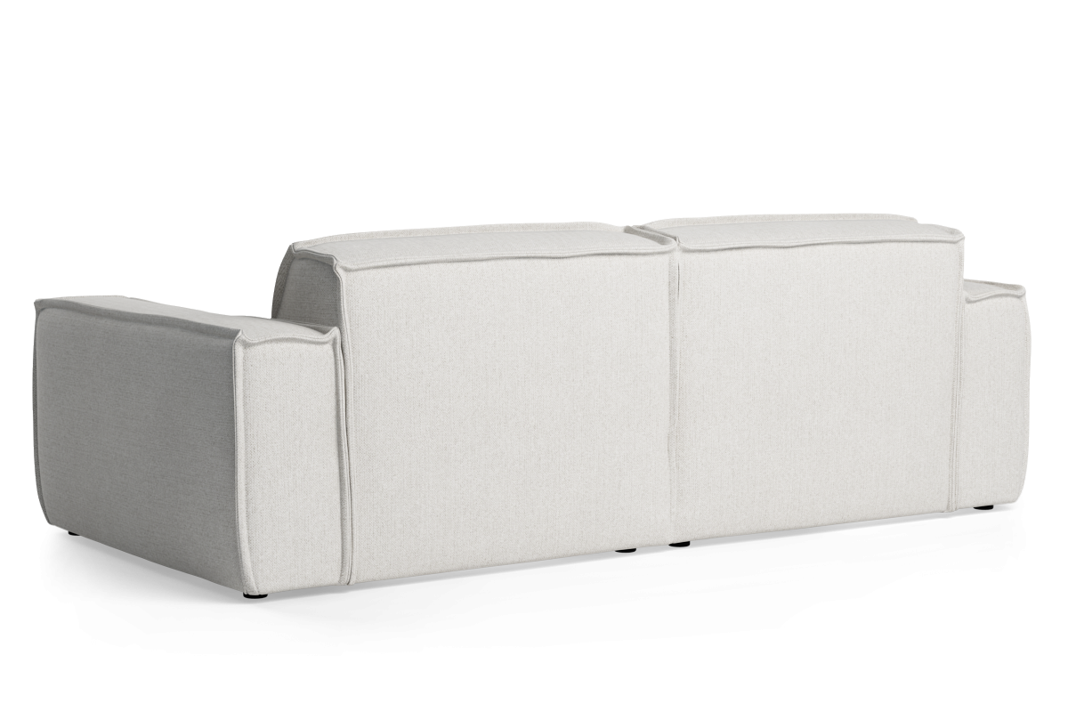 Modularer 2-Sitzer Ecksofa rechts LUMO gepolstert