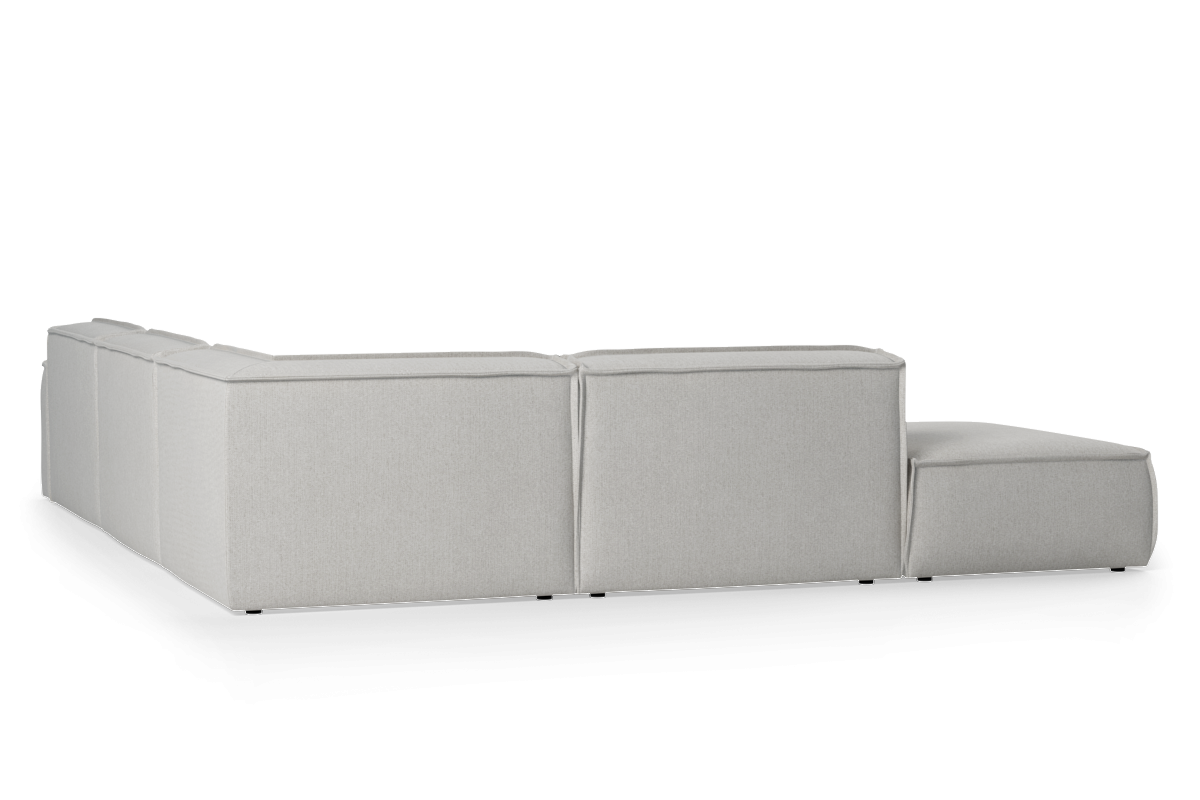 Modularer 6-Sitzer Links-LUMO gepolstert