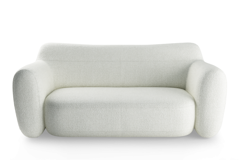 2-seater upholstered sofa MOMENTS