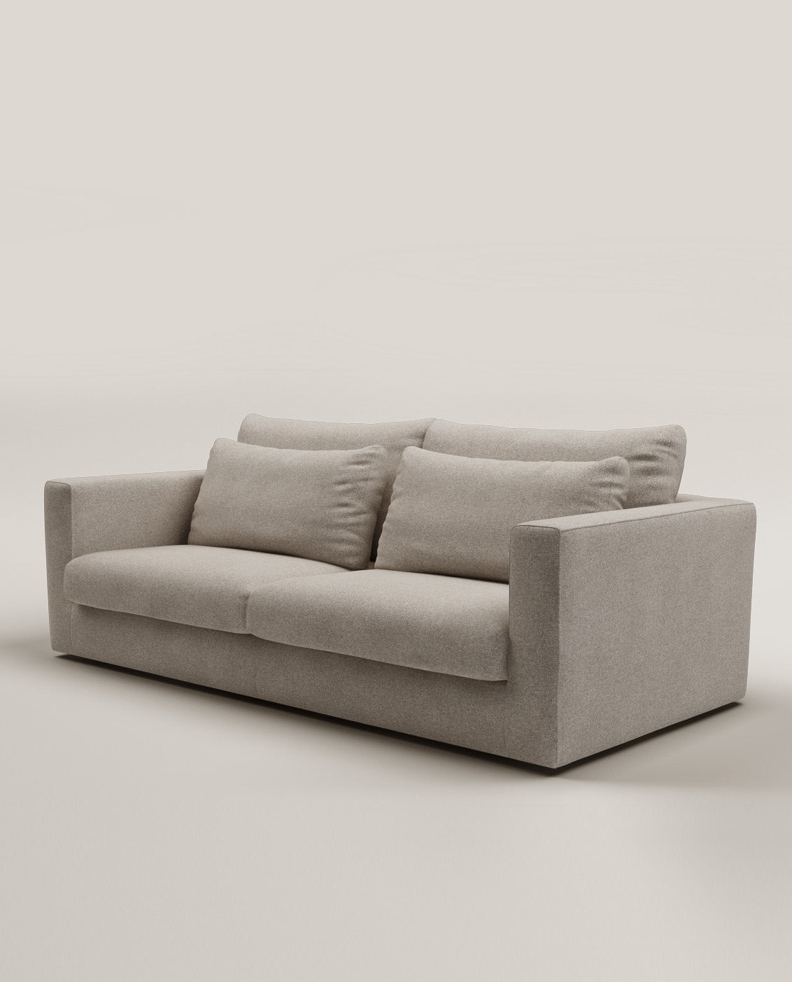 Sofa 3-sitzig NUVIA gepolstert