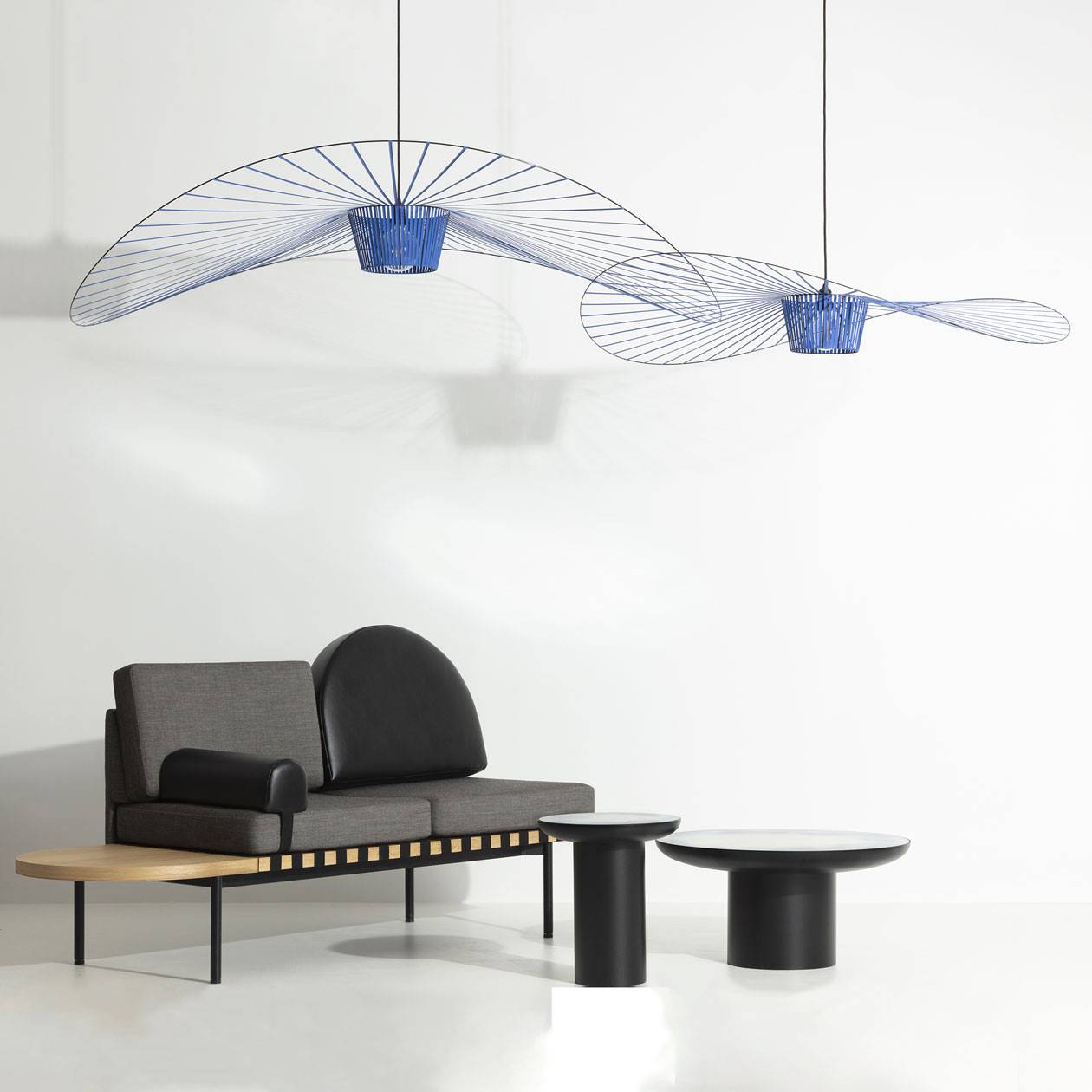 Lampa wisząca VERTIGO niebieski