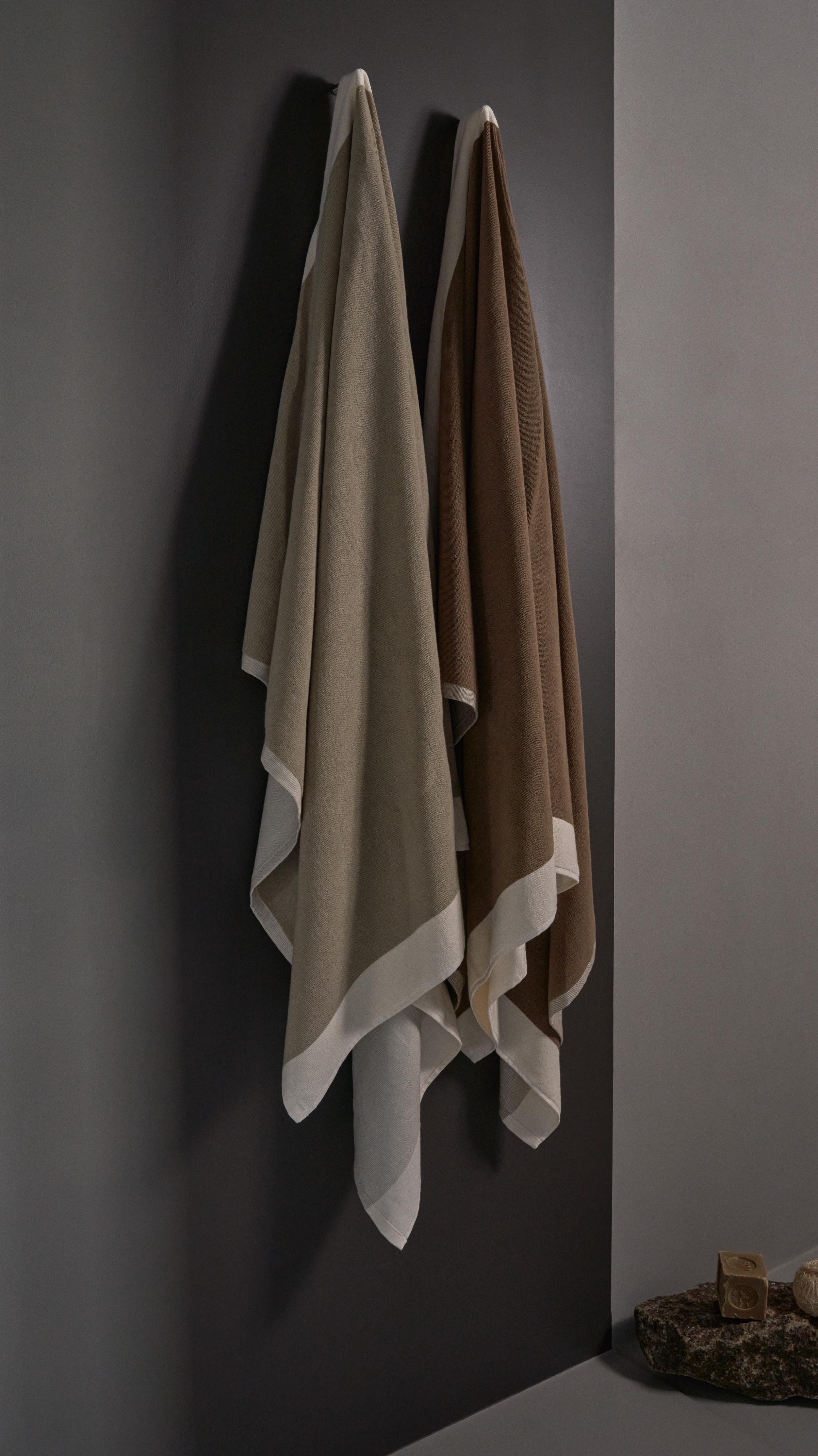 VIPP towel khaki cotton