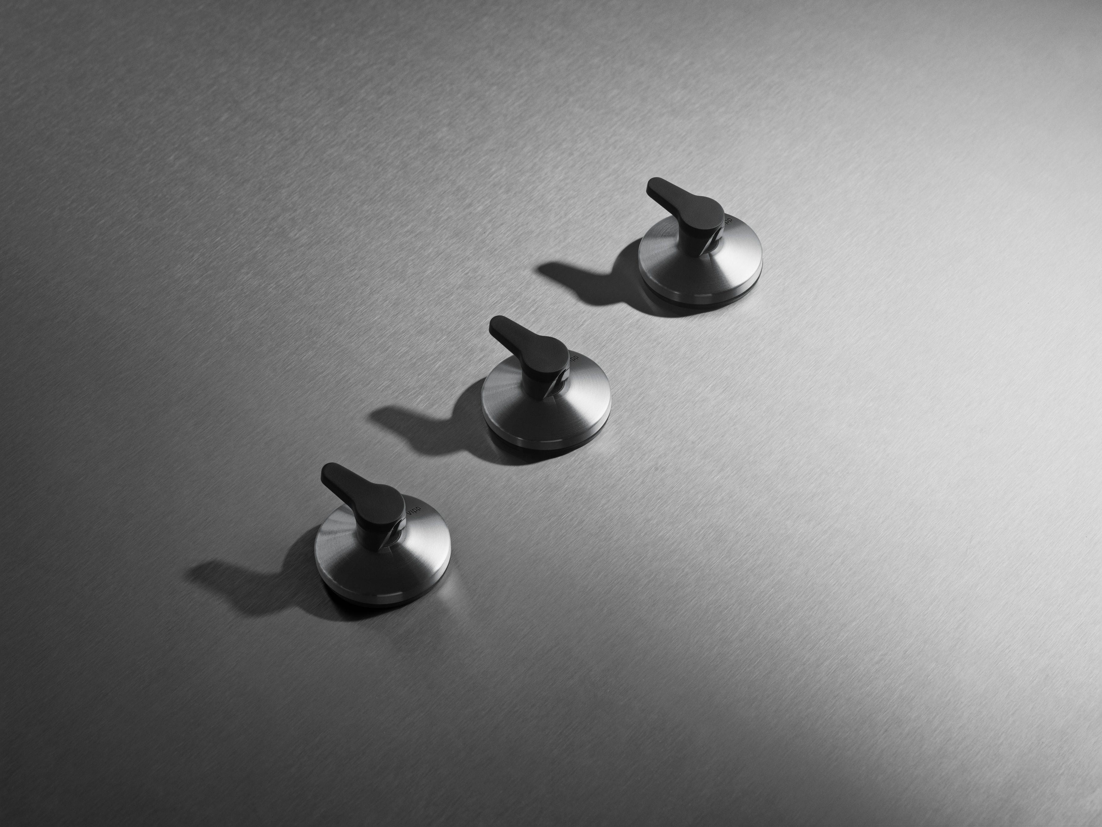 VIPP Steel Bathroom Hook Set with Suction Cup