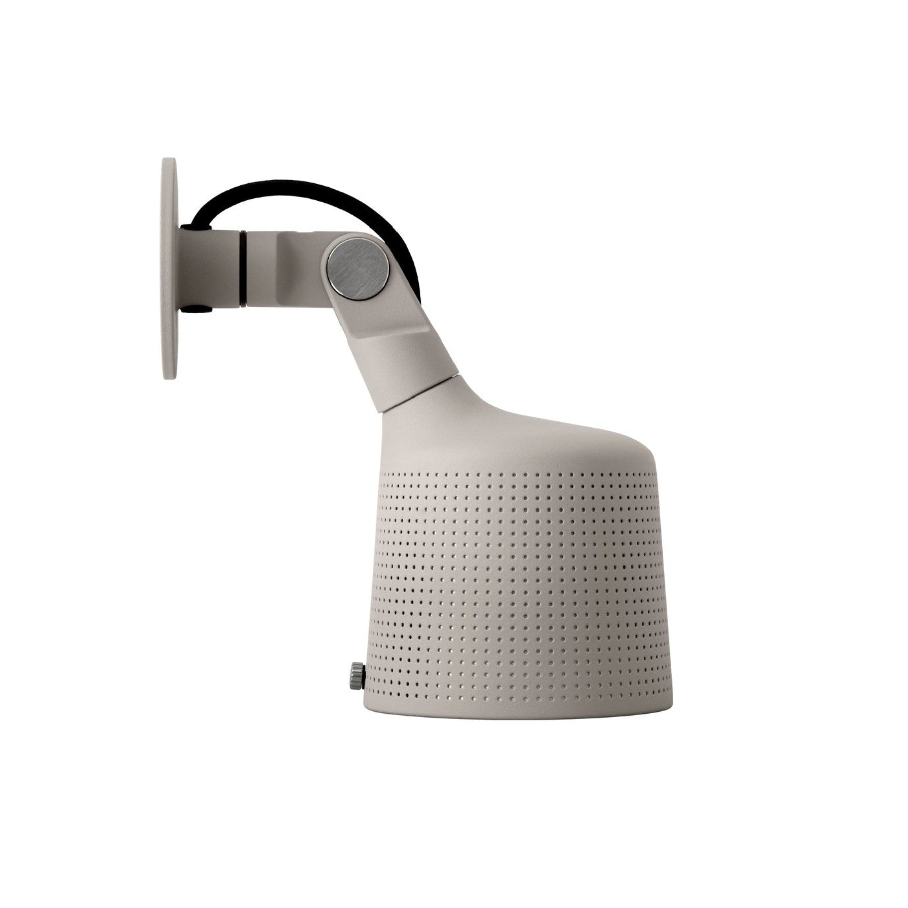 Wandleuchte 524 grau Metall