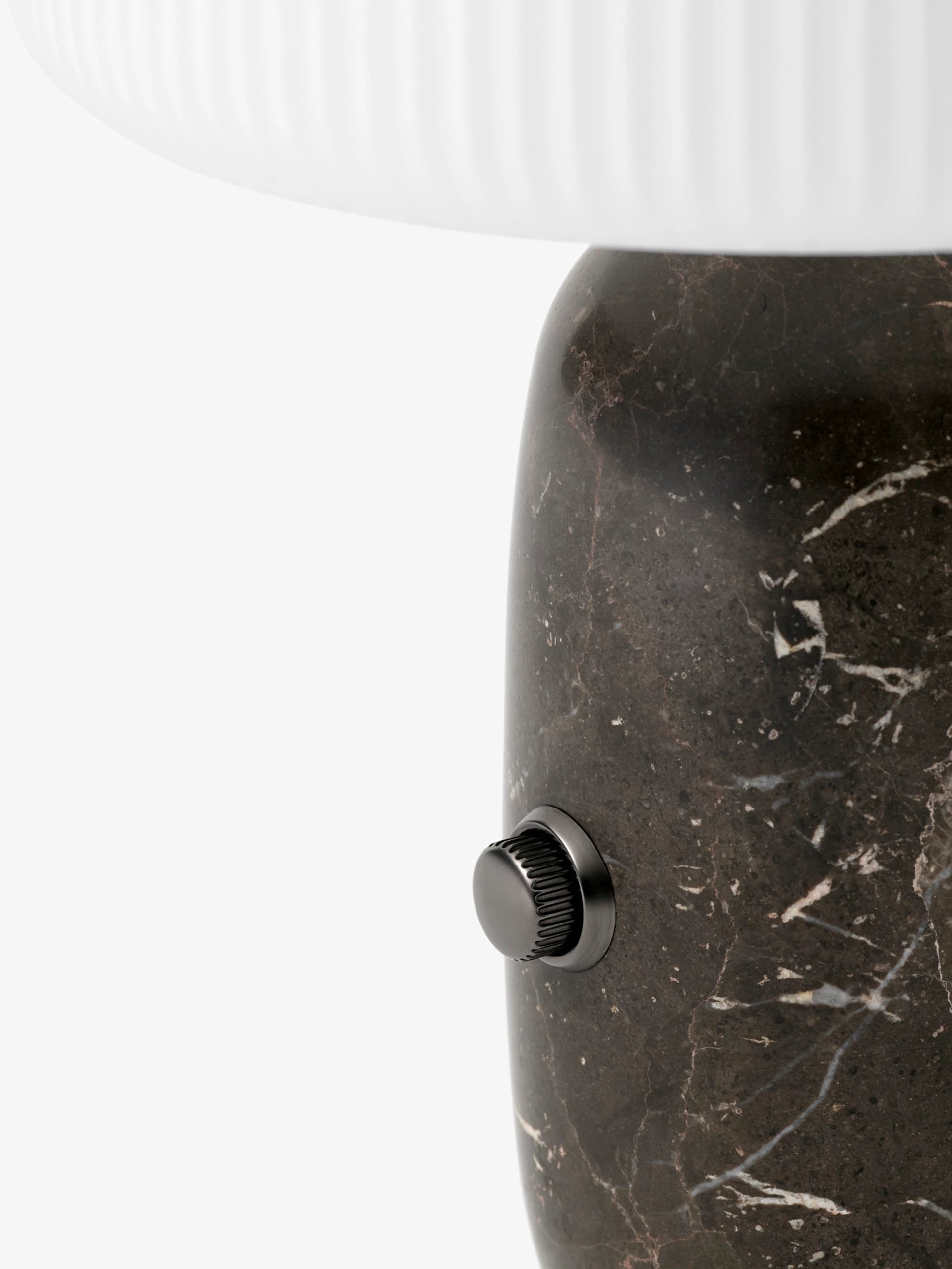 Tischlampe SCULPTURE grauer Marmor