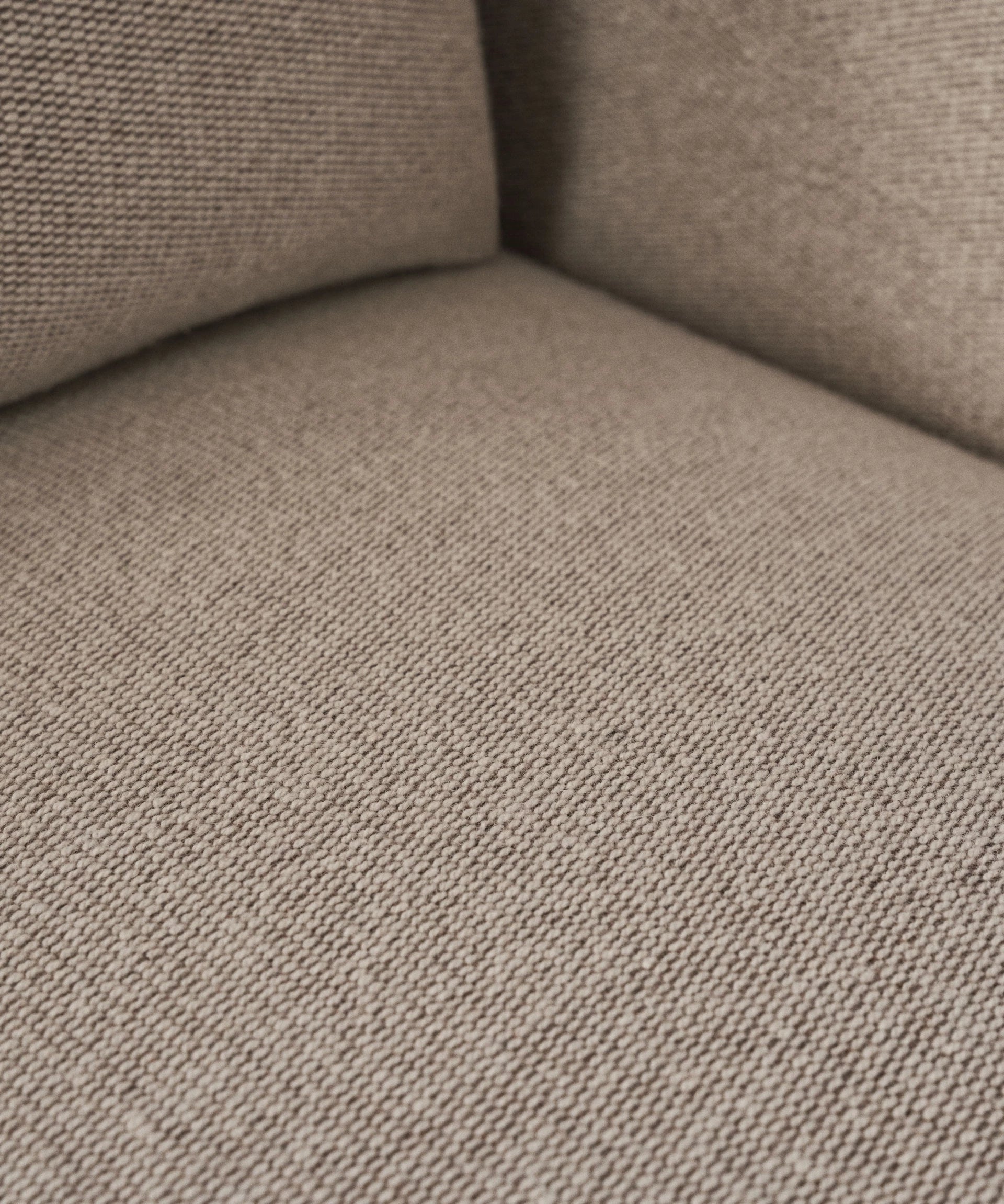 Sofa 2-sitzig LOFT braun Boucle mit Stahlbasis