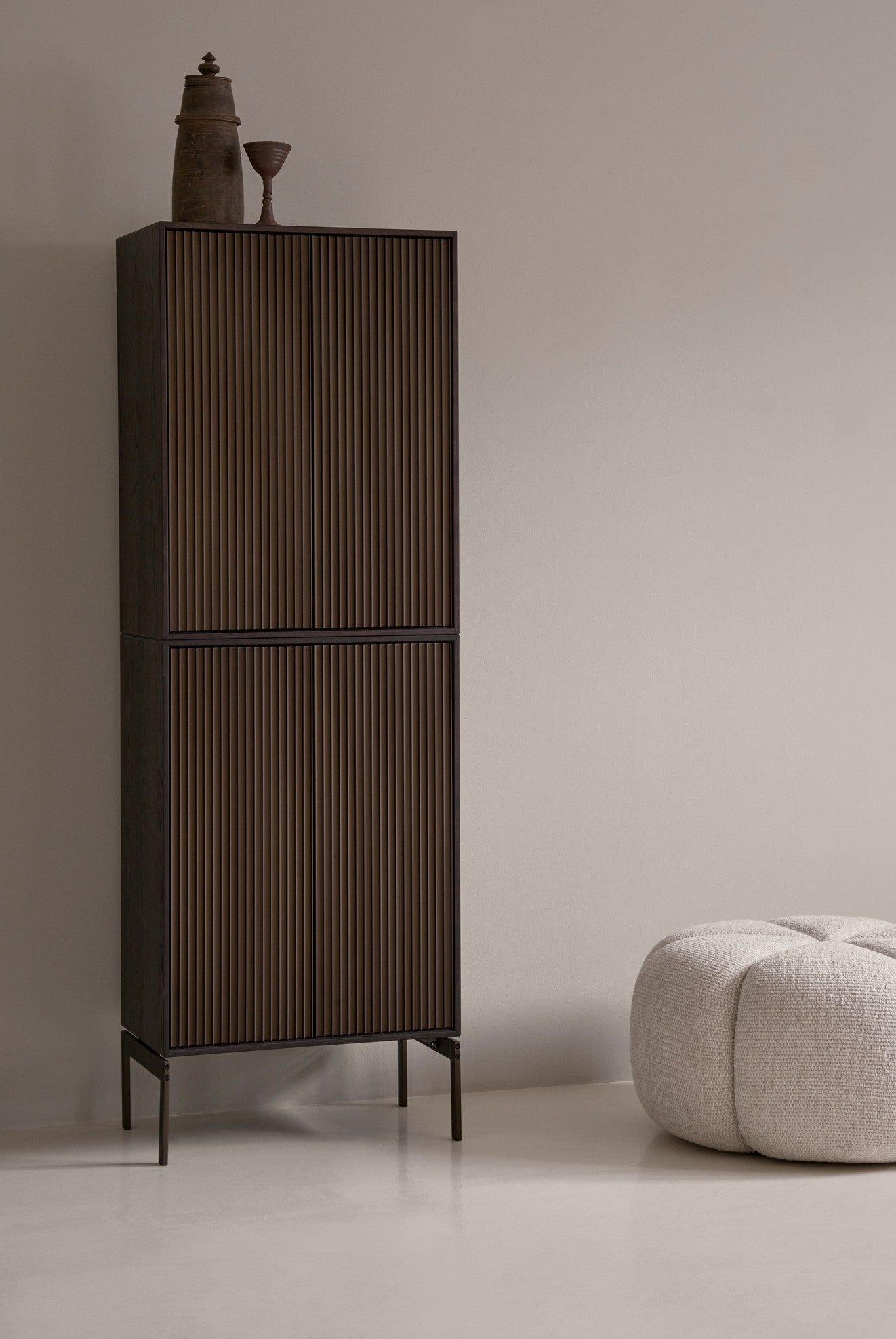 Eiche Furnier H4 Schrank