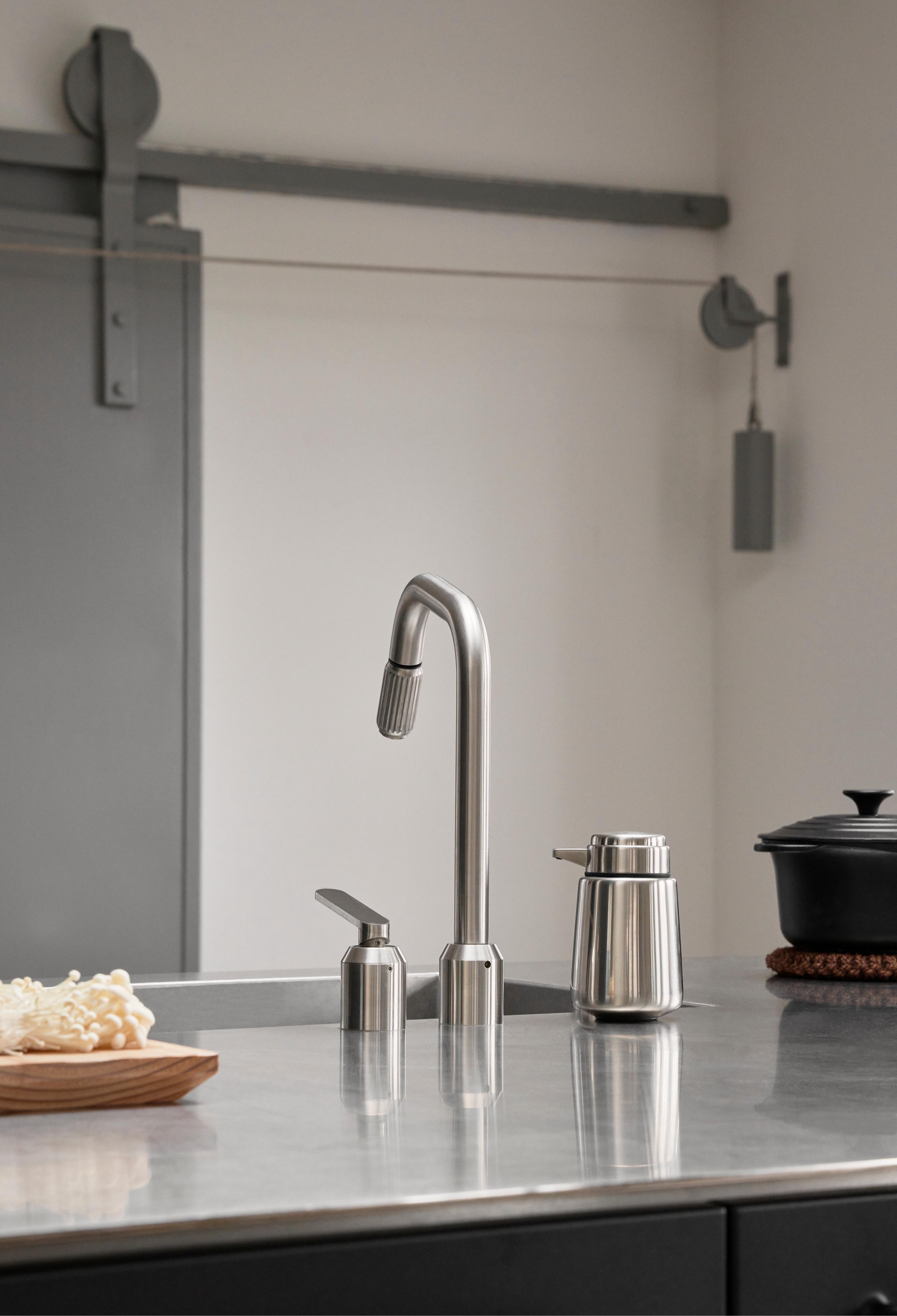 VIPP Steel Soap Dispenser
