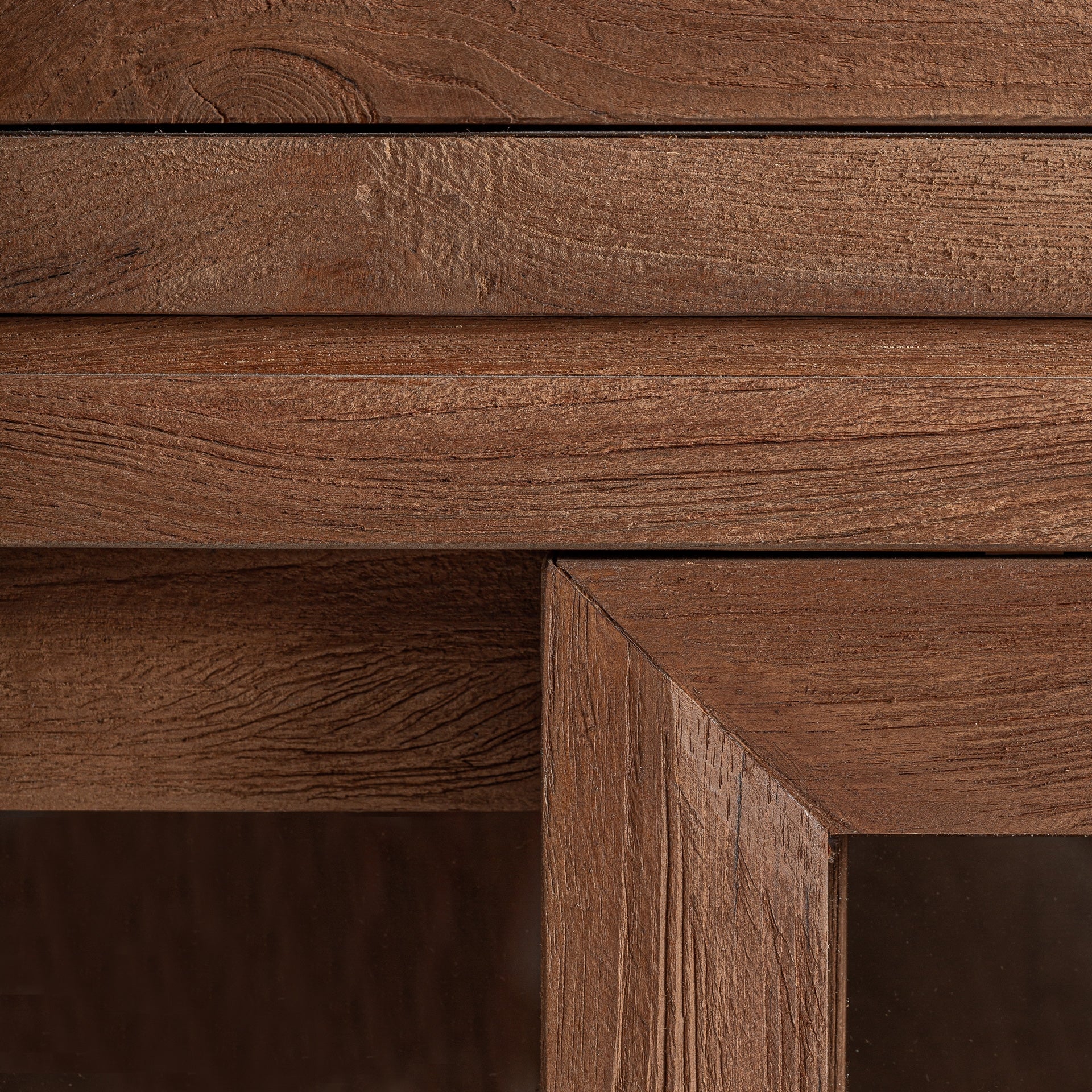 BROICH Display Cabinet Teak Wood
