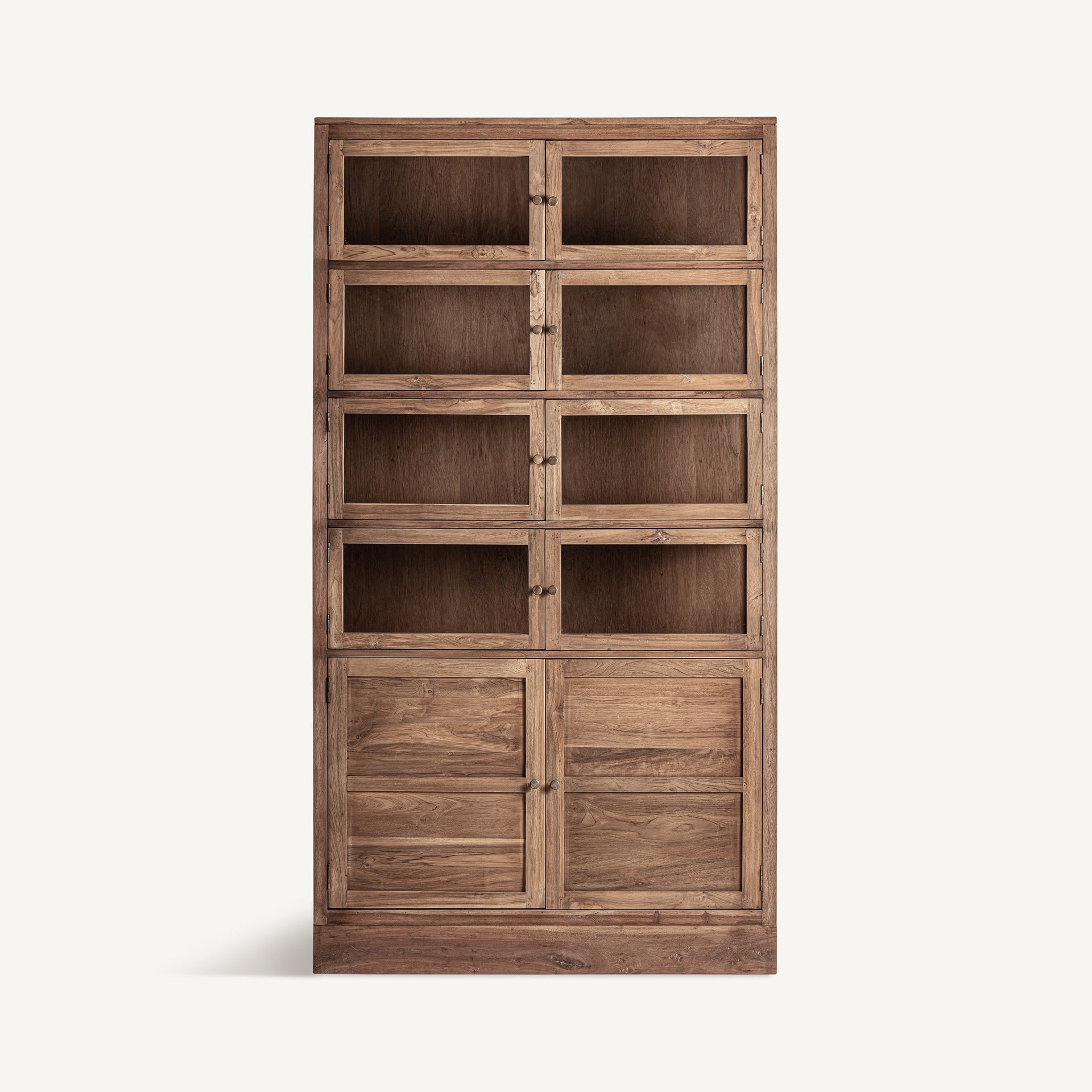 HELMOND Display Cabinet Recycled Wood
