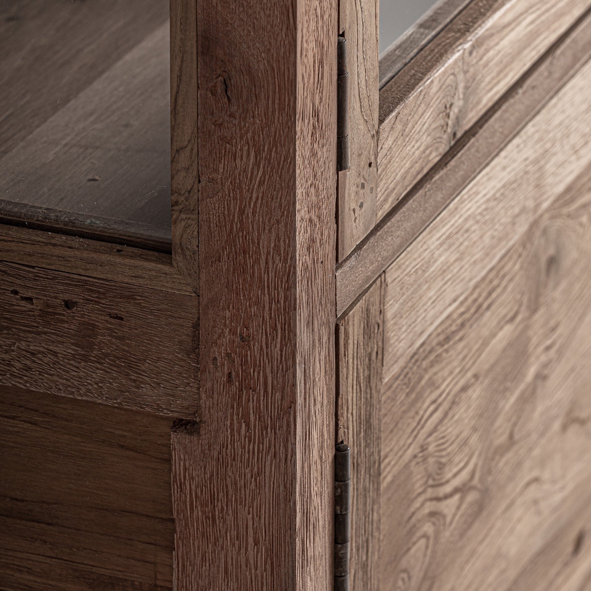 HELMOND Display Cabinet Recycled Wood