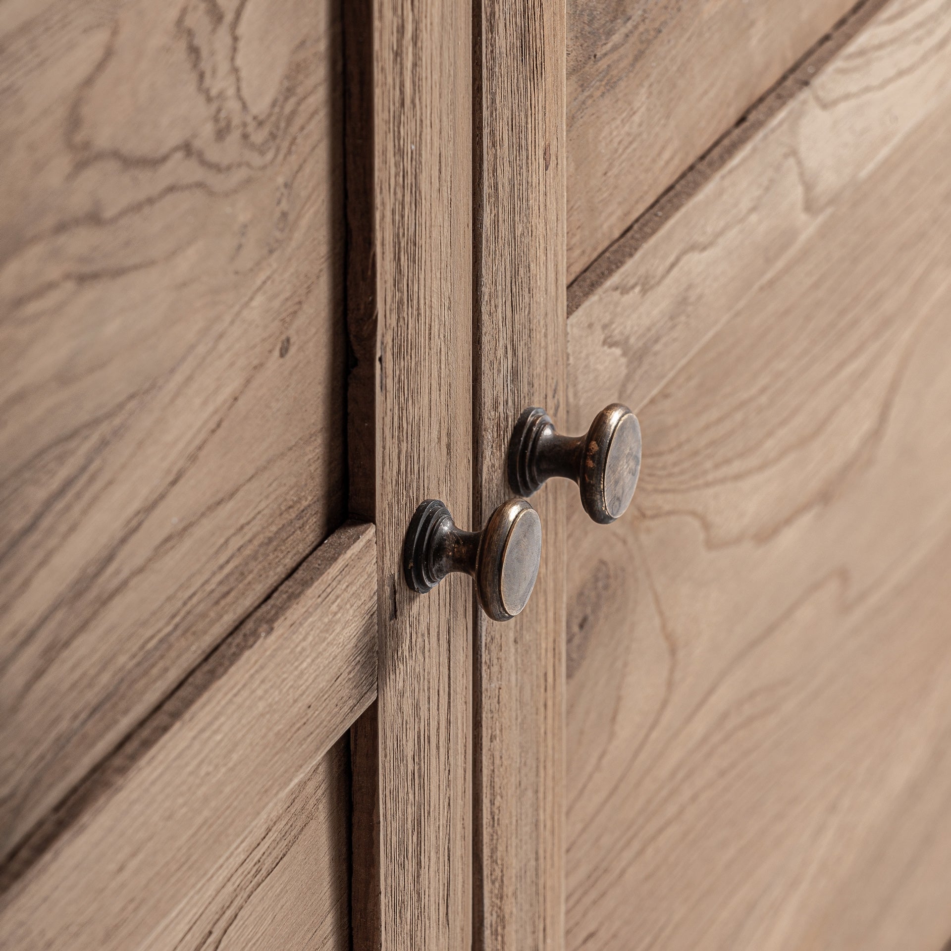HELMOND Display Cabinet Recycled Wood