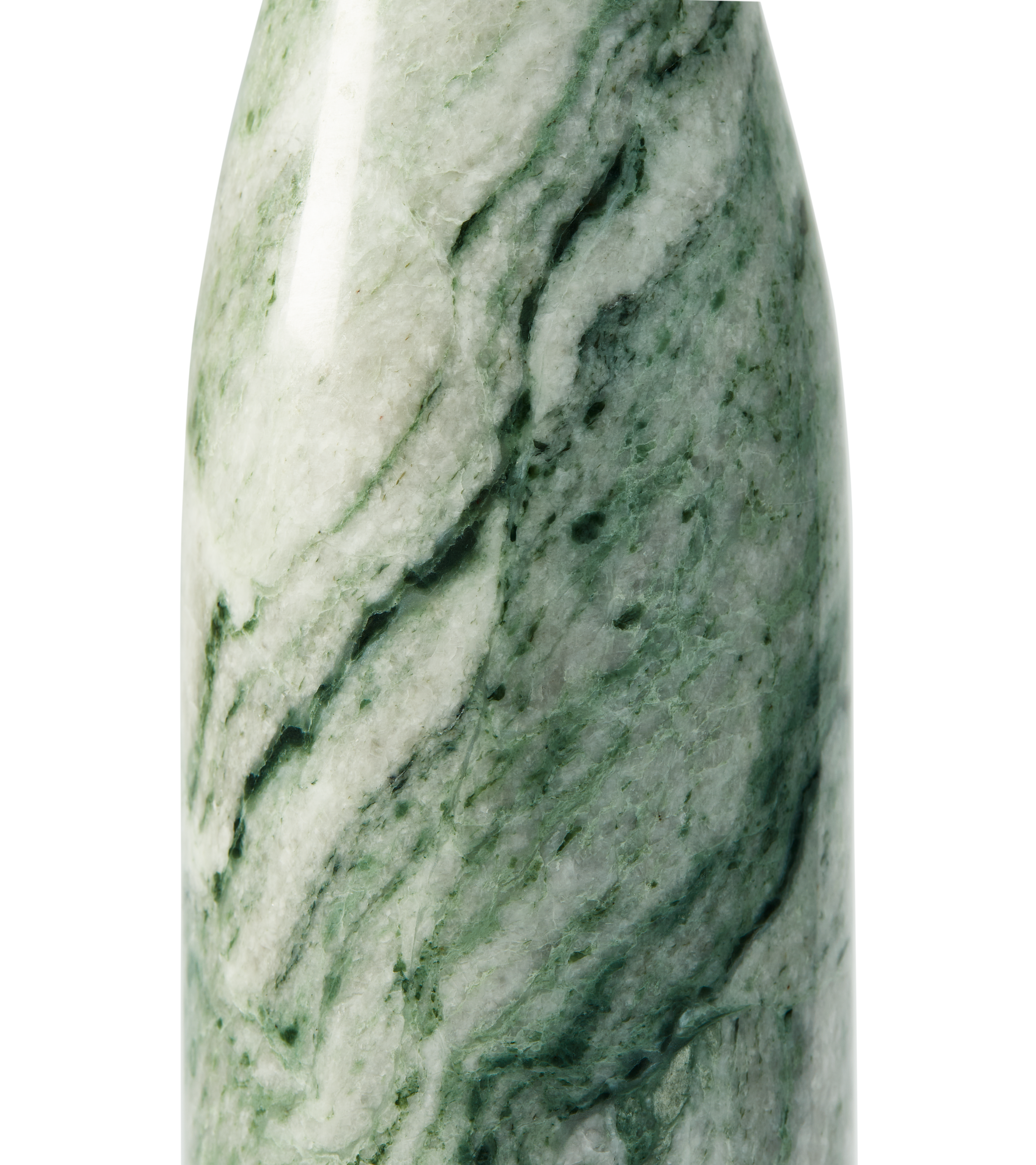 HERITAGE BOTTLE Kerzenständer dunkelgrüner Marmor