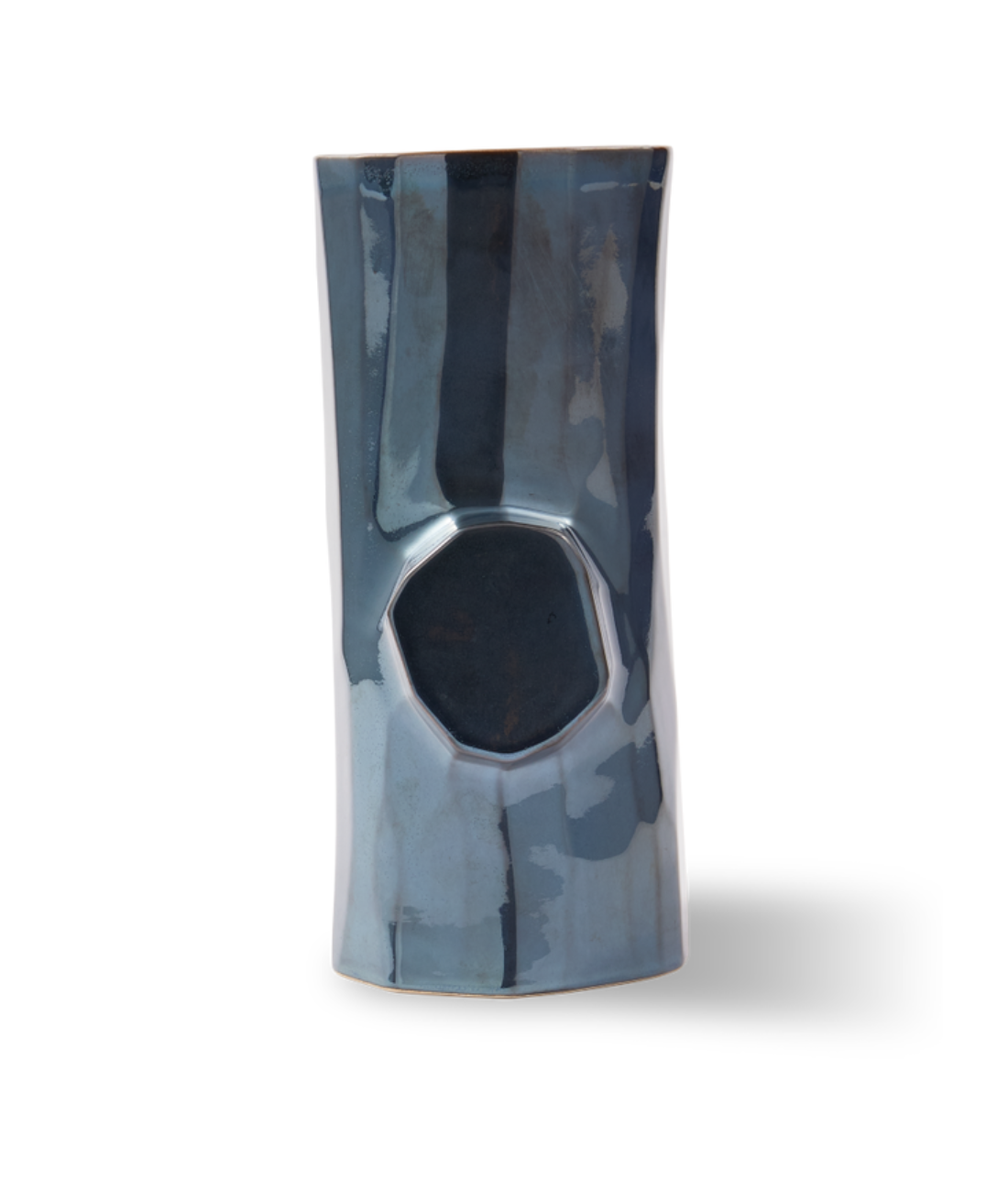 LOG vase dark gray