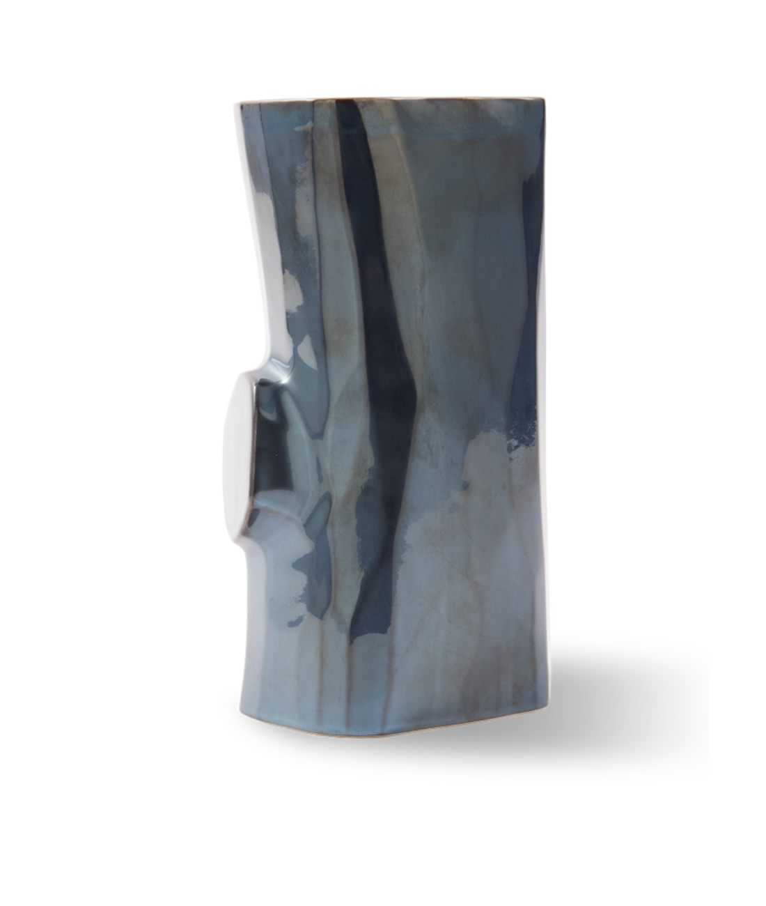 LOG vase dark gray