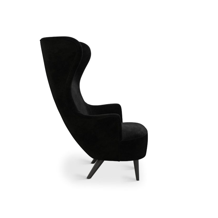 Wingback Upholstered armchair [Julia]