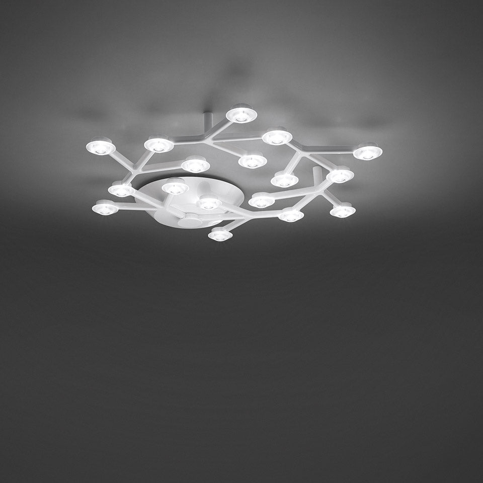 LED Ceiling Lamp NET CIRCLE White