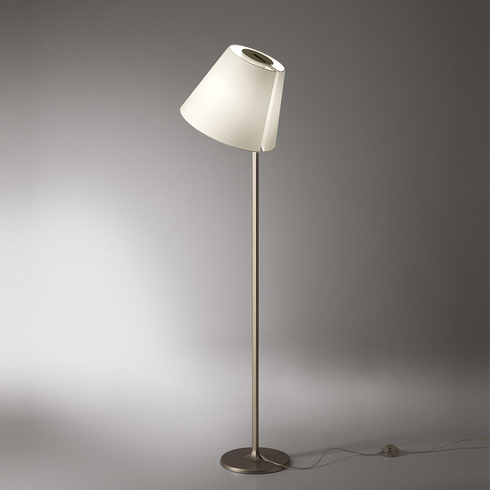 Floor lamp MELAMPO brown base