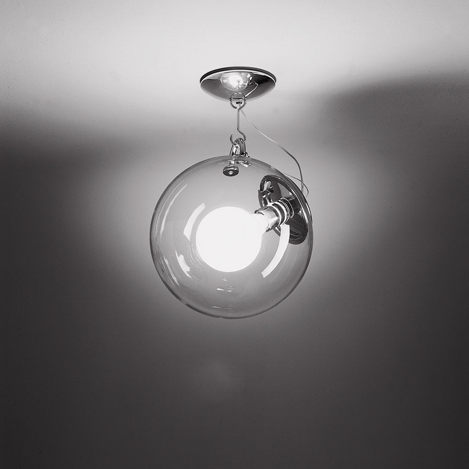 MICONOS chrome ceiling lamp