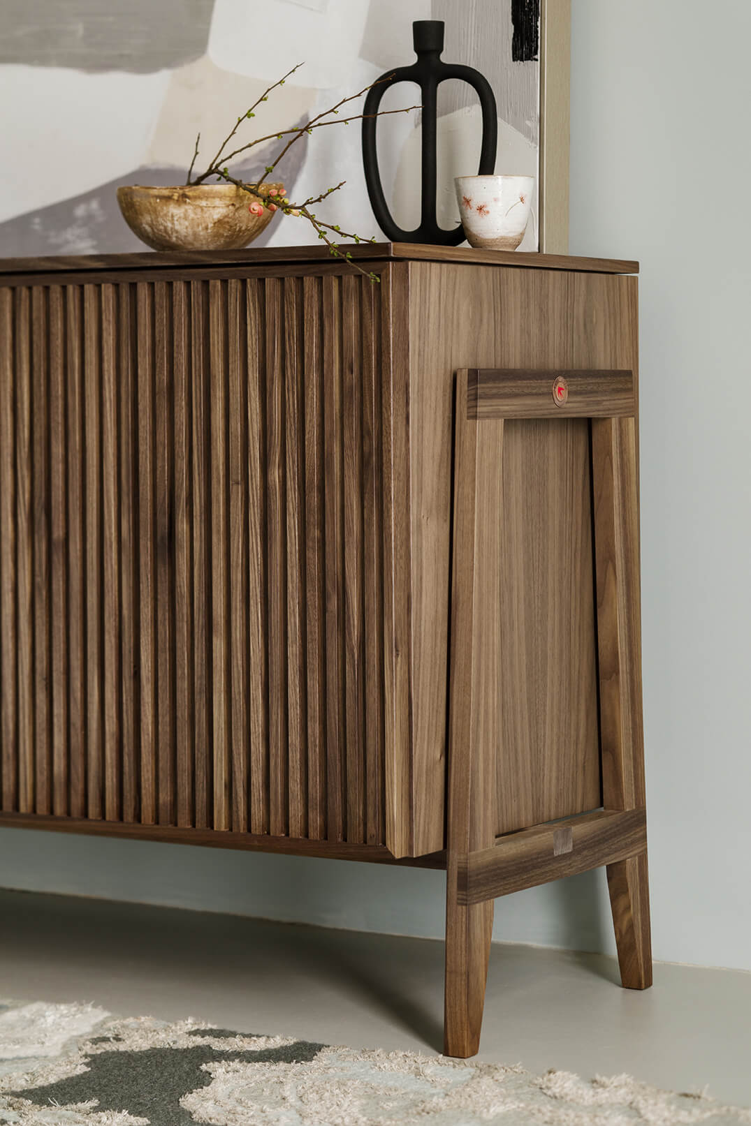 RTV-Sideboard PHAB Eiche Nussbaum