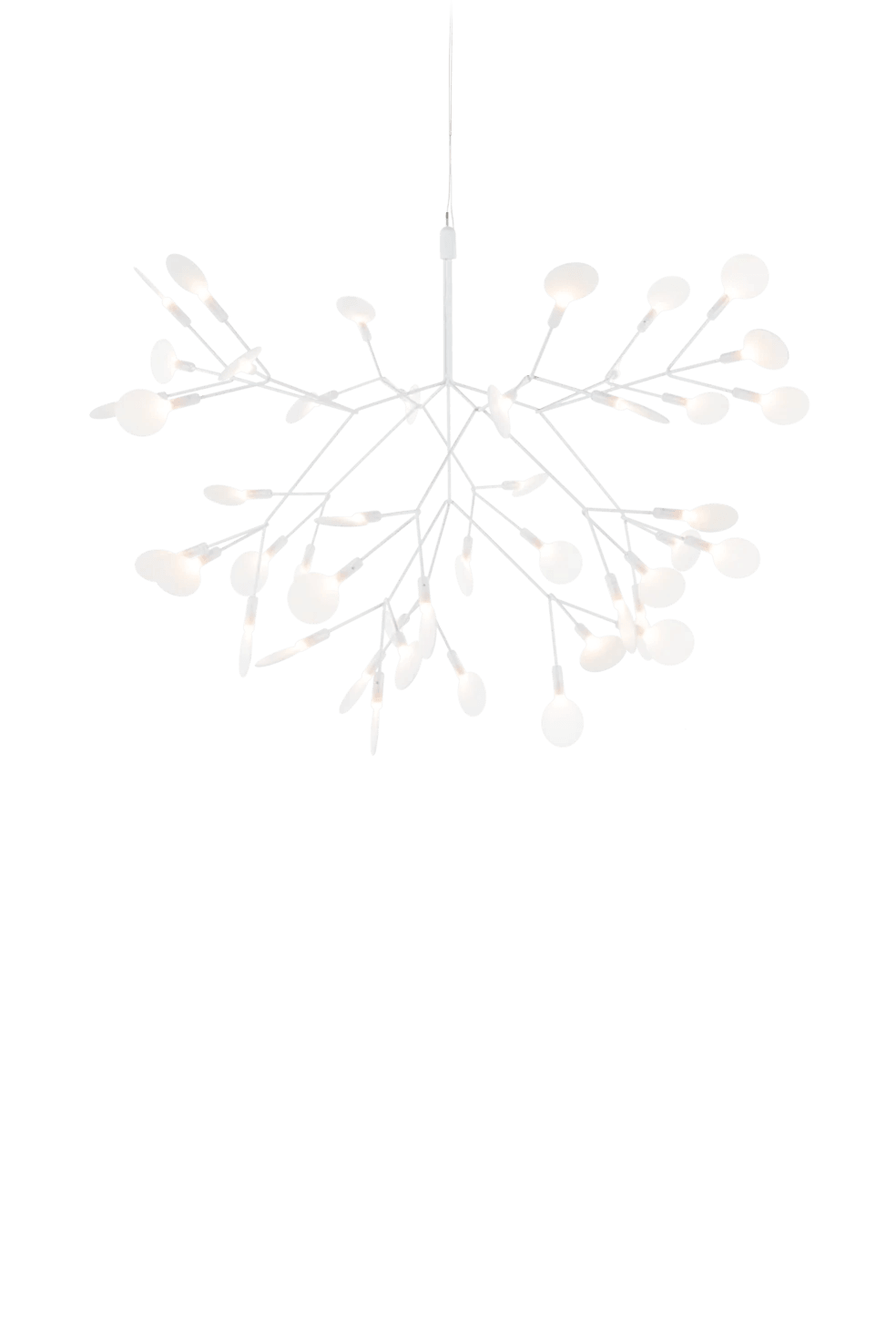 Żyrandol HERACLEUM III SUSPENDED biały Moooi 72 cm   Eye on Design