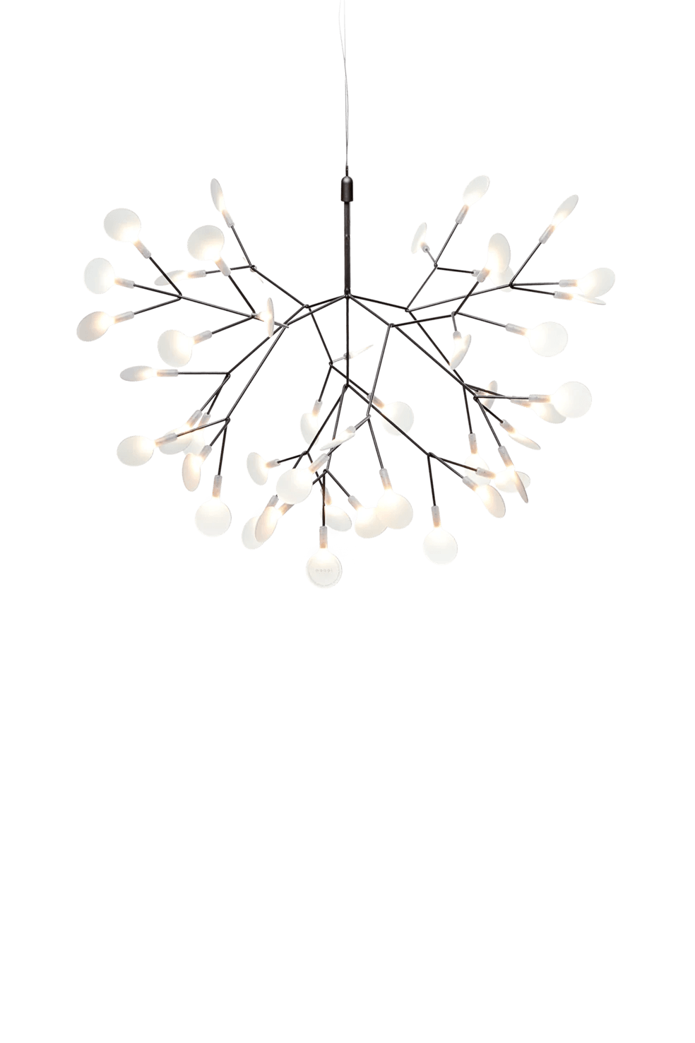 Żyrandol HERACLEUM III SUSPENDED niklowany Moooi 72 cm   Eye on Design