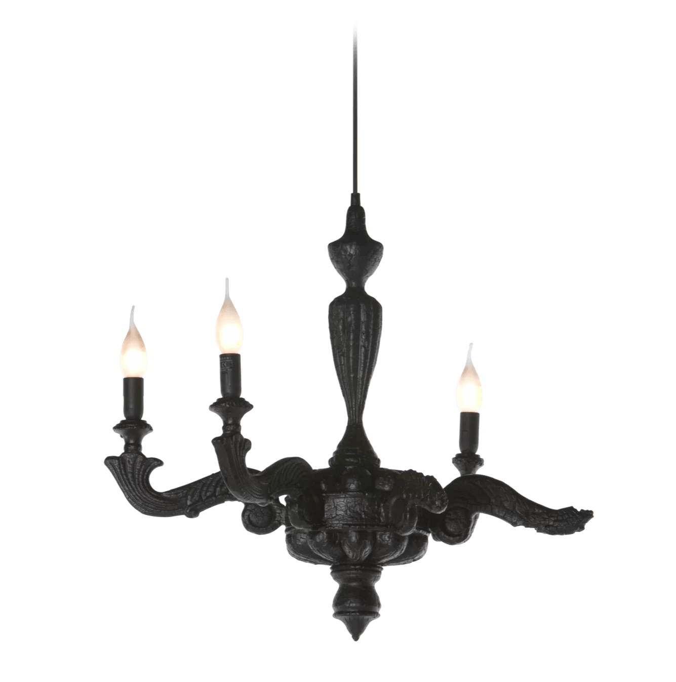 Żyrandol SMOKE CHANDELIER czarny Moooi    Eye on Design