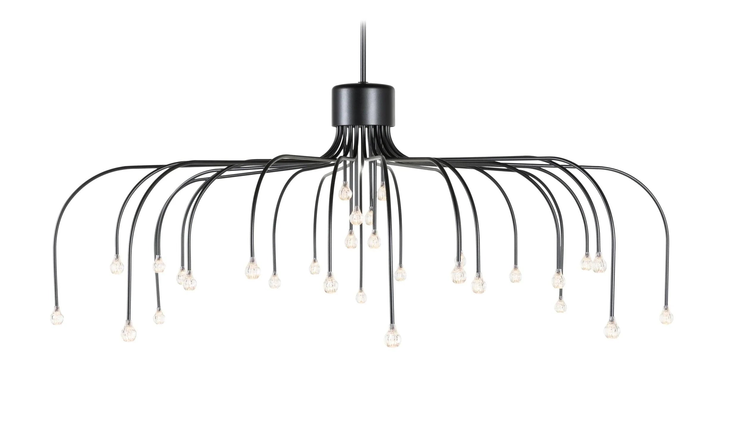 STARFALL LIGHT chandelier black Moooi Eye on Design