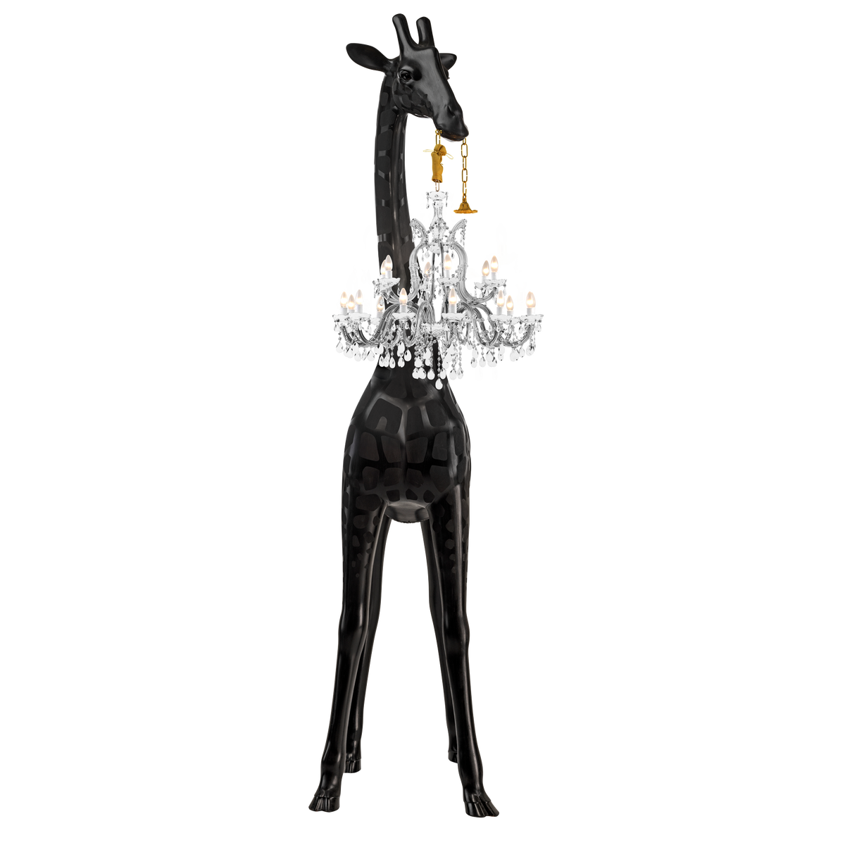 Lampa zewnętrzna GIRAFFE IN LOVE XL czarny Qeeboo    Eye on Design