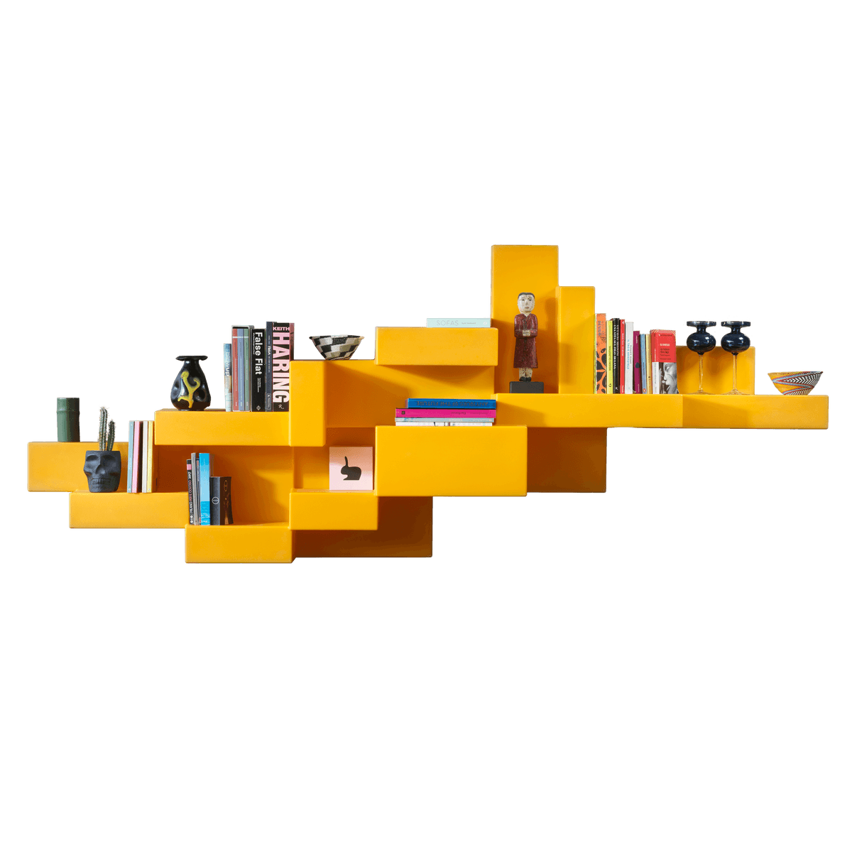 PRIMITIVE bookcase yellow, QeeBoo, Eye on Design