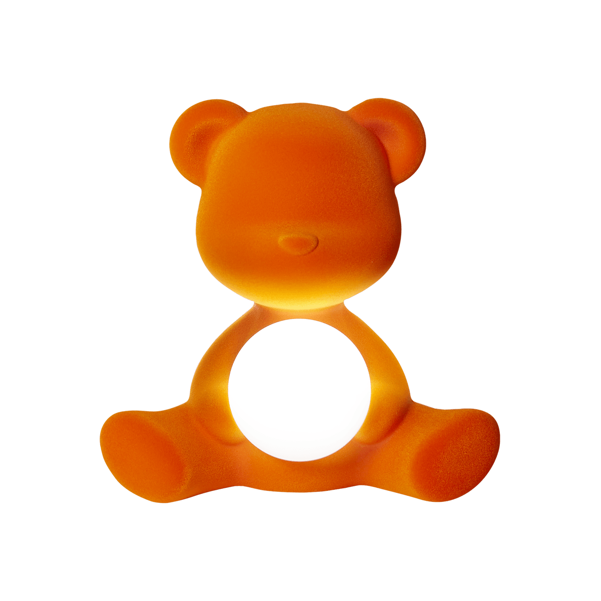 TEDDY GIRL VELVET lamp orange, QeeBoo, Eye on Design