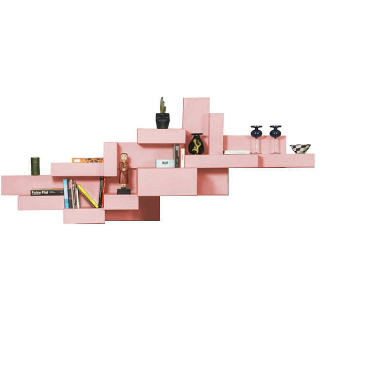 PRIMITIVE bookcase pink, QeeBoo, Eye on Design