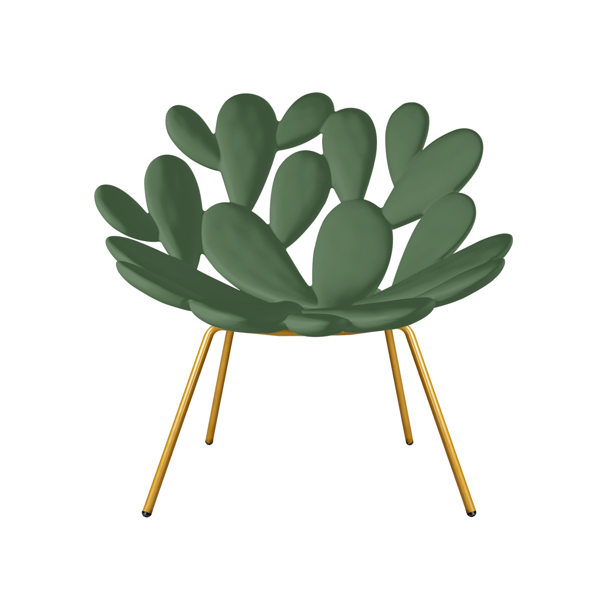 The Filicudi salon armchair, designed by Marcantonio, is able to recreate Mediterranean magic in your daily spaces. Inspired by the iconic leaf of prickly pear, he recalls a magical place of rest and wildlife.