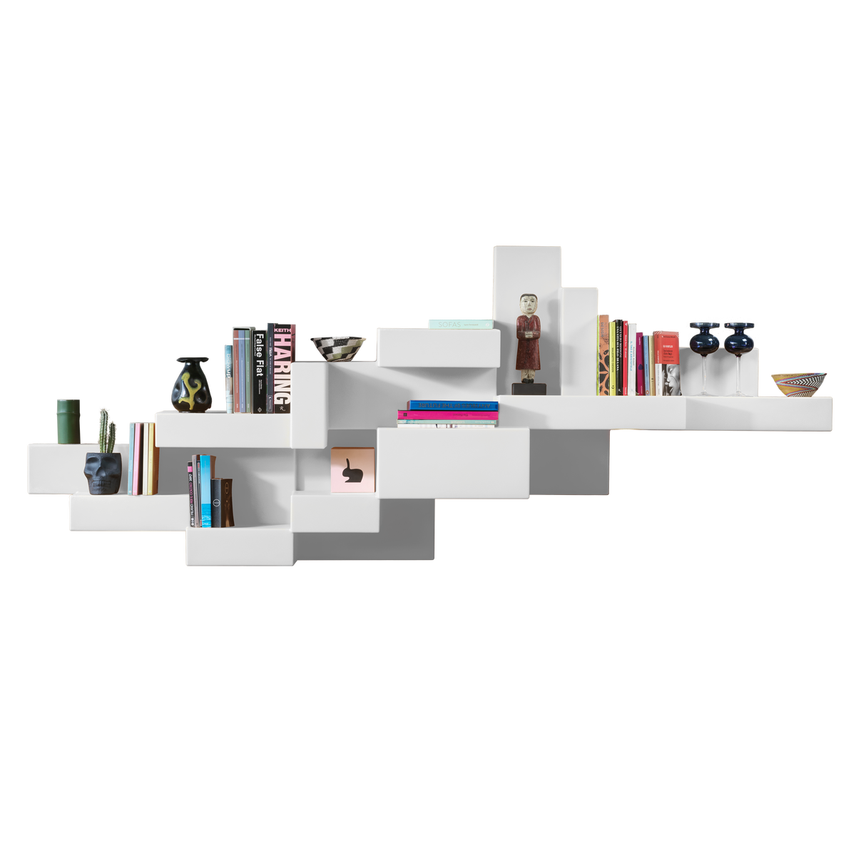 PRIMITIVE bookshelf white, QeeBoo, Eye on Design
