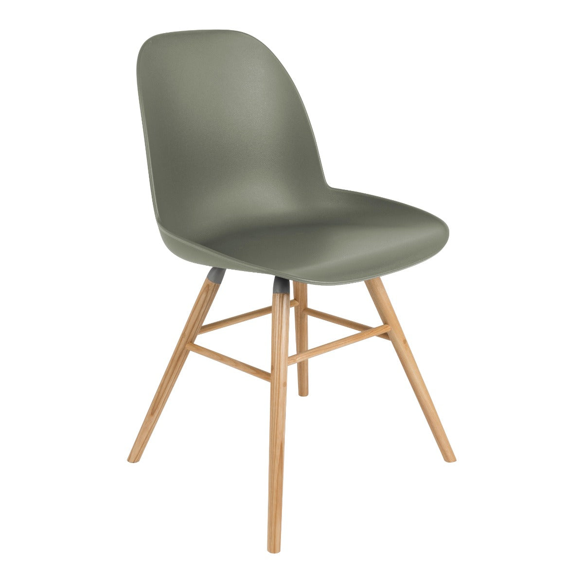 The Albert Kuip chair, designed by the Amsterdam Studio APE, is an amazing combination of modern and retro style. The streamlined seat is supported by wooden, minimalist ash wood legs. The whole project has an extremely universal character, which gives numerous arrangement possibilities, especially in the case of Scandinavian interiors, vintage or modern. It works perfectly as a dining room or office chair.