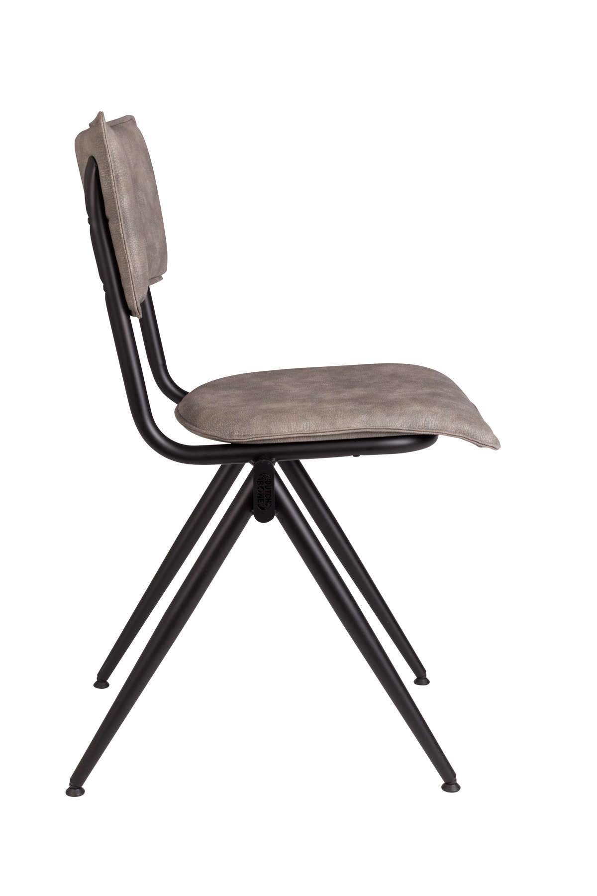 WILLOW chair eco leather grey, Dutchbone, Eye on Design