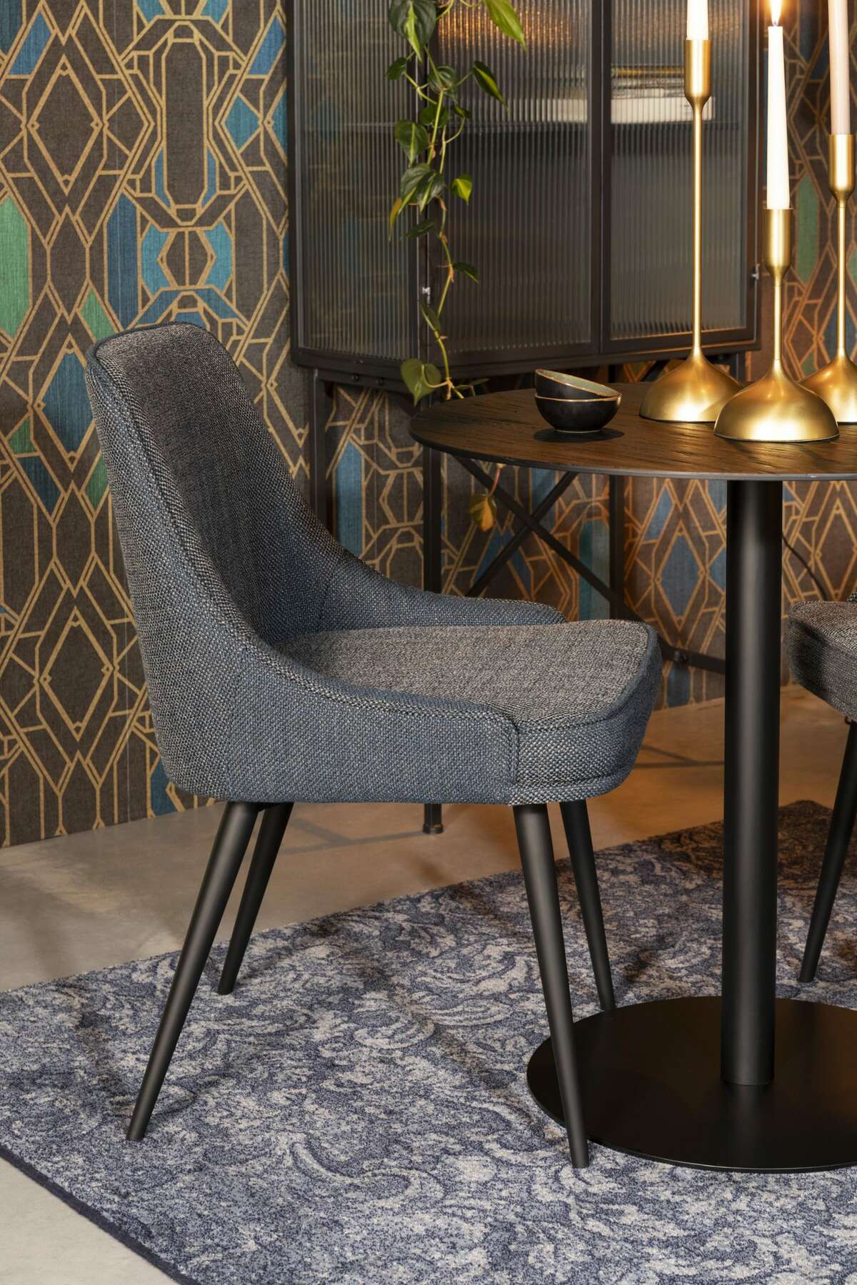 MAGNUS chair blue, Dutchbone, Eye on Design