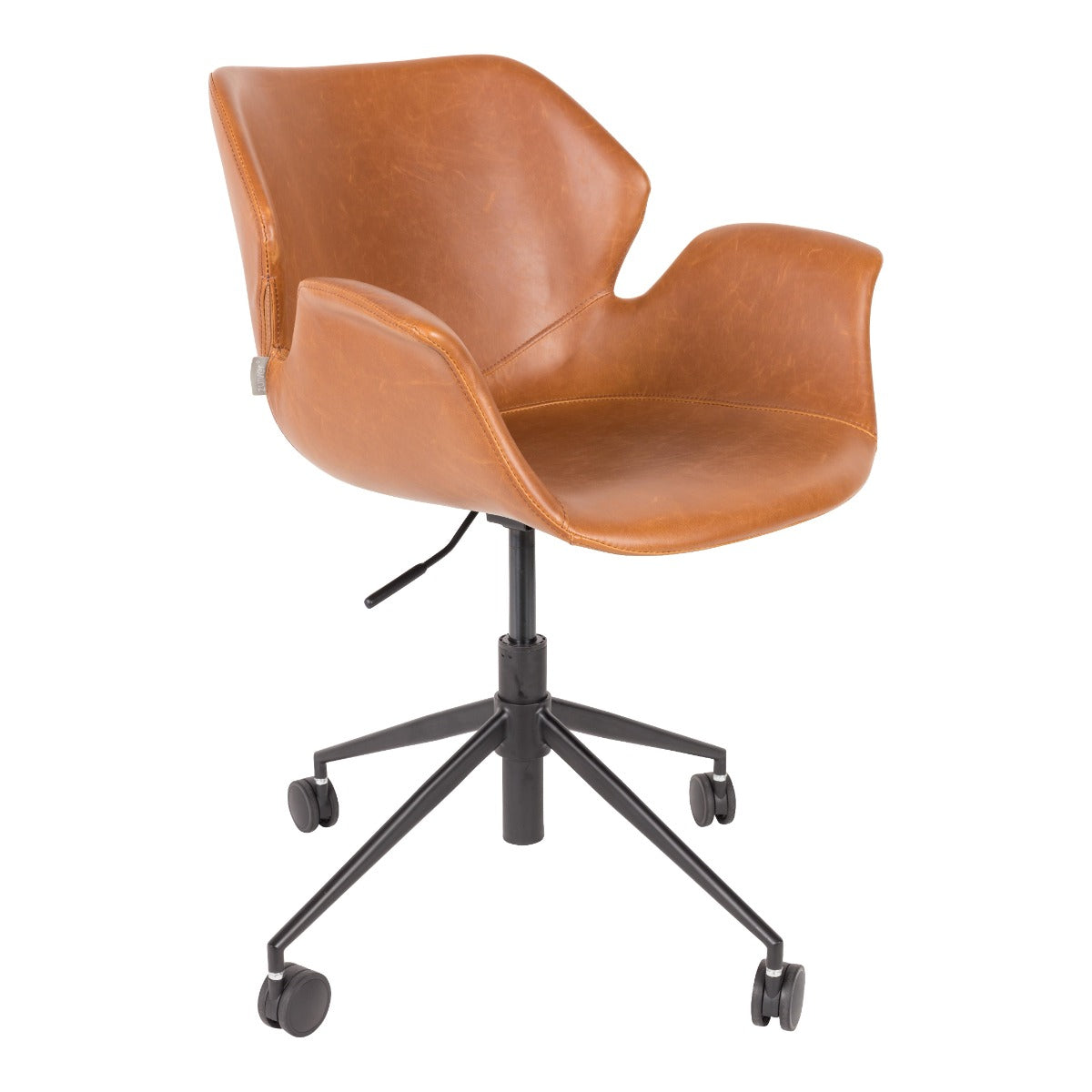 Office chair NIKKI brown, Zuiver, Eye on Design