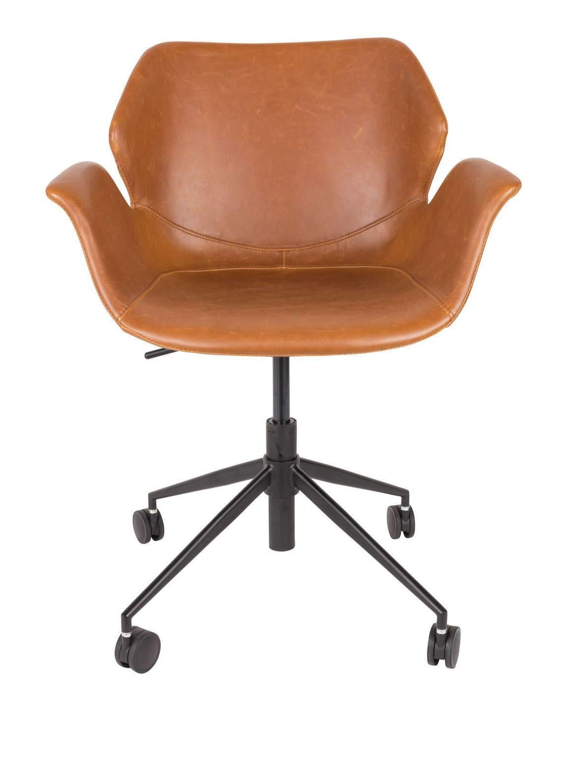 Office chair NIKKI brown, Zuiver, Eye on Design